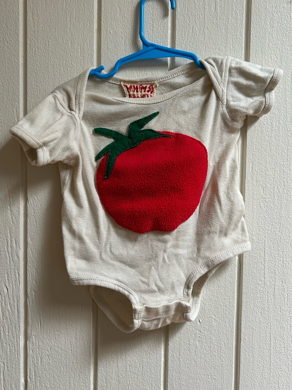 Whimsy Ranch Tomato Onesie Bodysuit